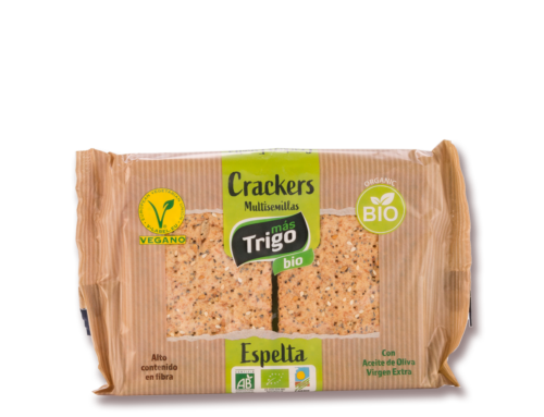 Organic Spelt Multiseed Crackers